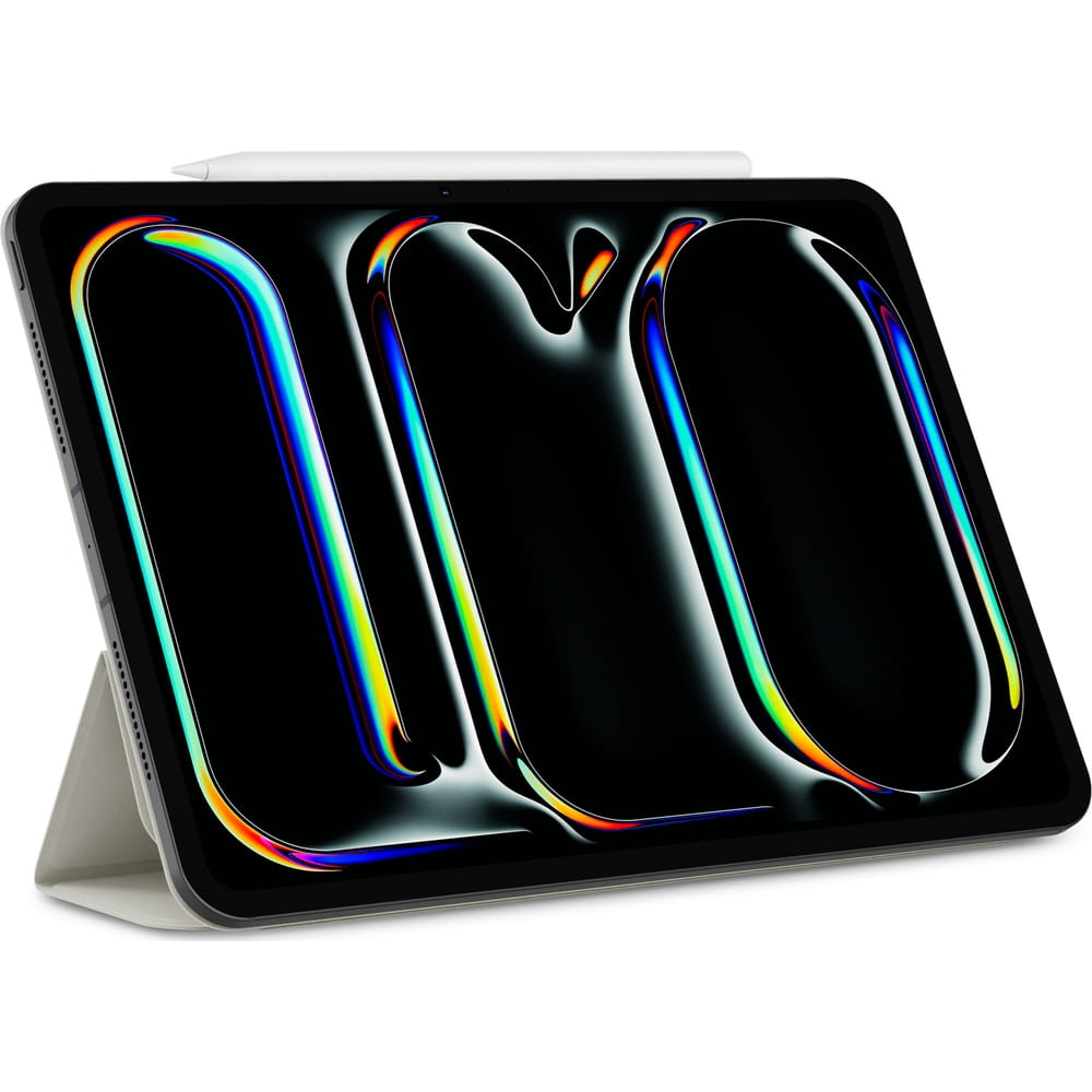 Husa tableta Spigen Air Skin Folio OneTap pentru iPad Pro 13" 7 gen. 2024 Gri
