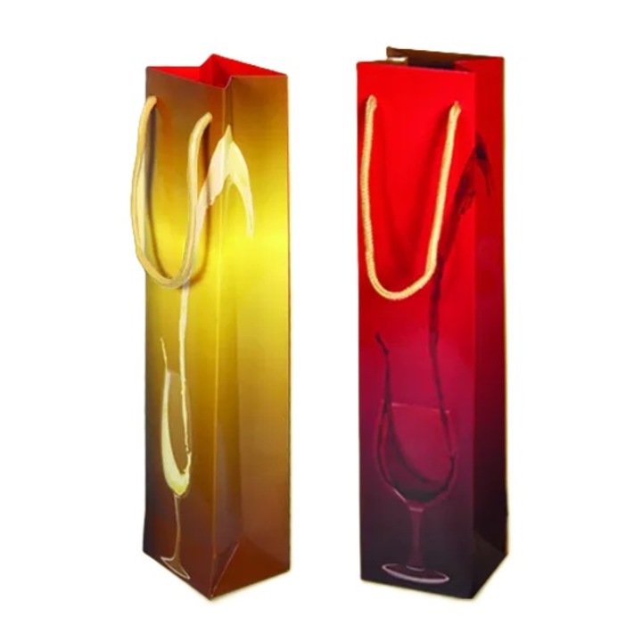 Set 5 Pungi cadou pentru 1 sticla MSG Red&White