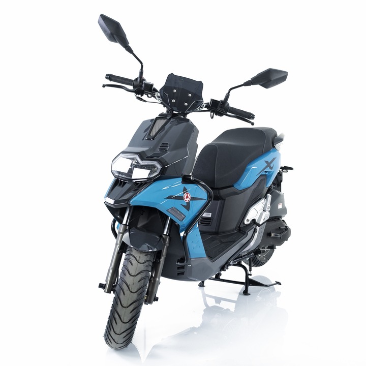 Scuter pe benzina Rotakt Intercity, motor 125cc, viteza maxima 85 Km/h, 6, 5 kW /7500 rpm, Euro 5