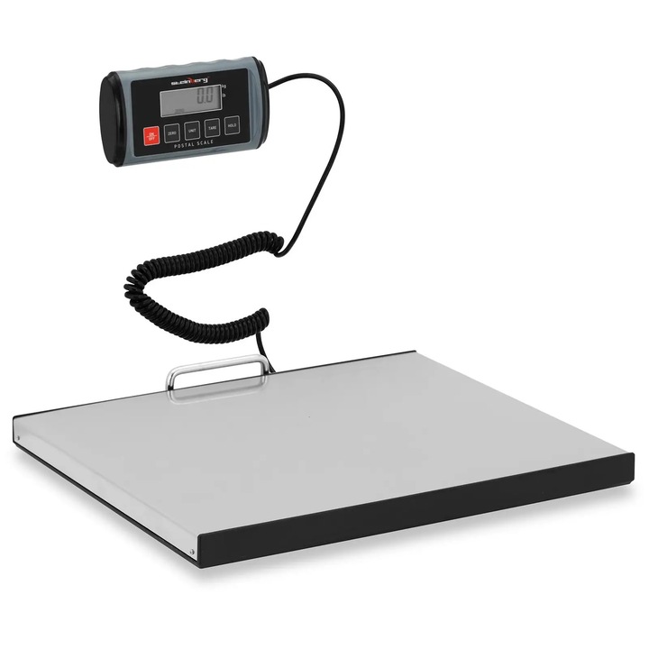Колетна везна Steinberg Systems, 200 kg, 35,5 x 40,5 cm, външен LCD