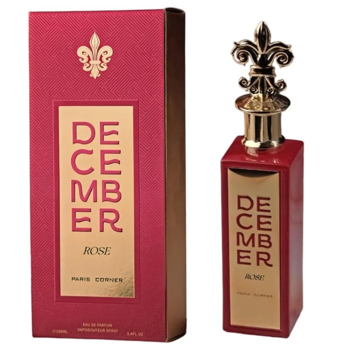 Парфюмна вода Paris Corner December Rose, унисекс, 85 мл