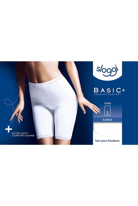 Chiloti Sloggi Basic+ Long, Triumph, 42 EU, alb