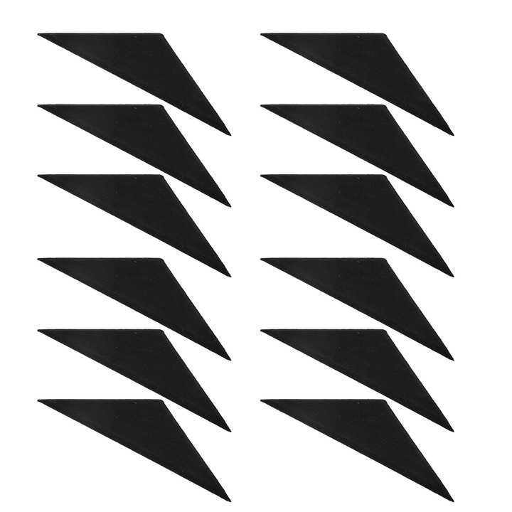 Set de izolare fonica cu panou acustic cu spuma absorbanta de sunet 12 buc pentru Home Studio