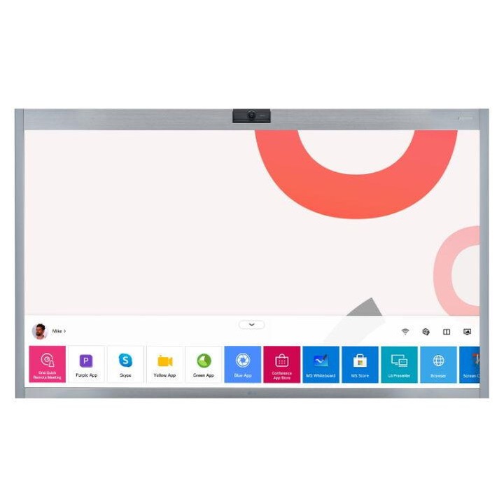 Интерактивна дъска IPS LED LG 55" 4K/55CT5WJ, Ultra HD 3840 x 2160, HDMI, DisplayPort, AMD Radeon Vega, Bluetooth 5.0, сиви високоговорители