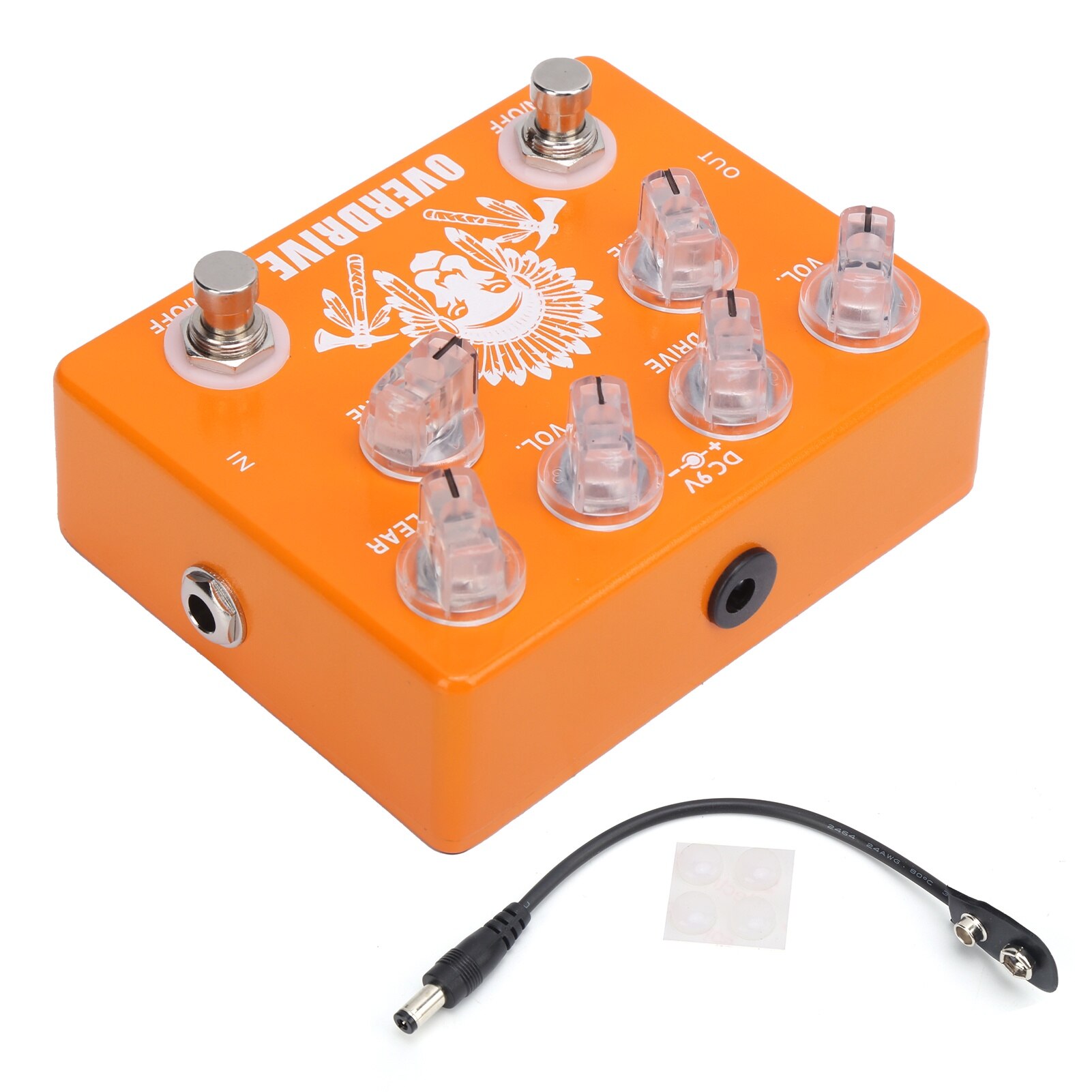 Pedala chitara Jormftte CP-70, distorsiune duala, design true