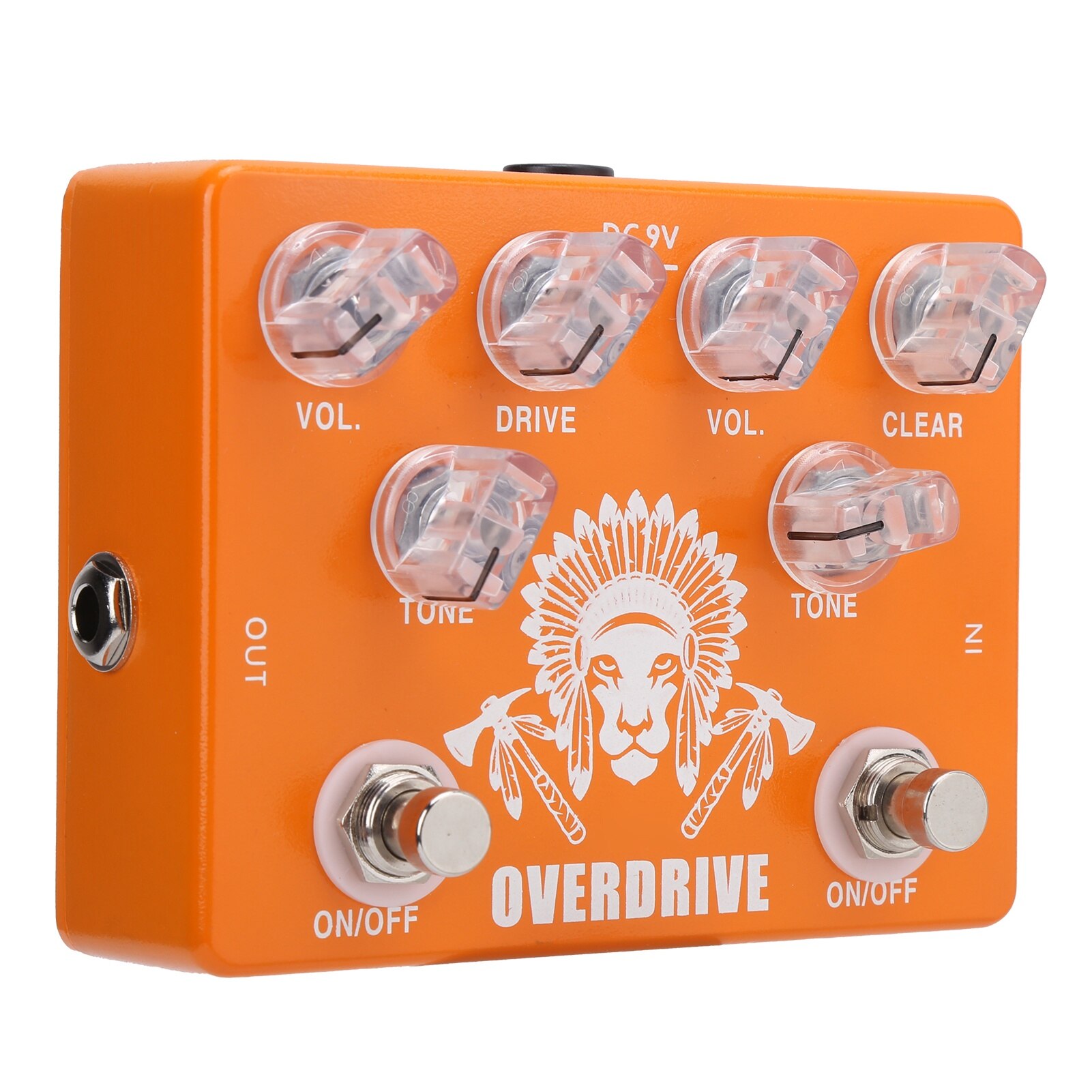 Pedala chitara Jormftte CP-70, distorsiune duala, design true