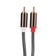 2 db RCA kábelkészlet, Jormftte, 1m