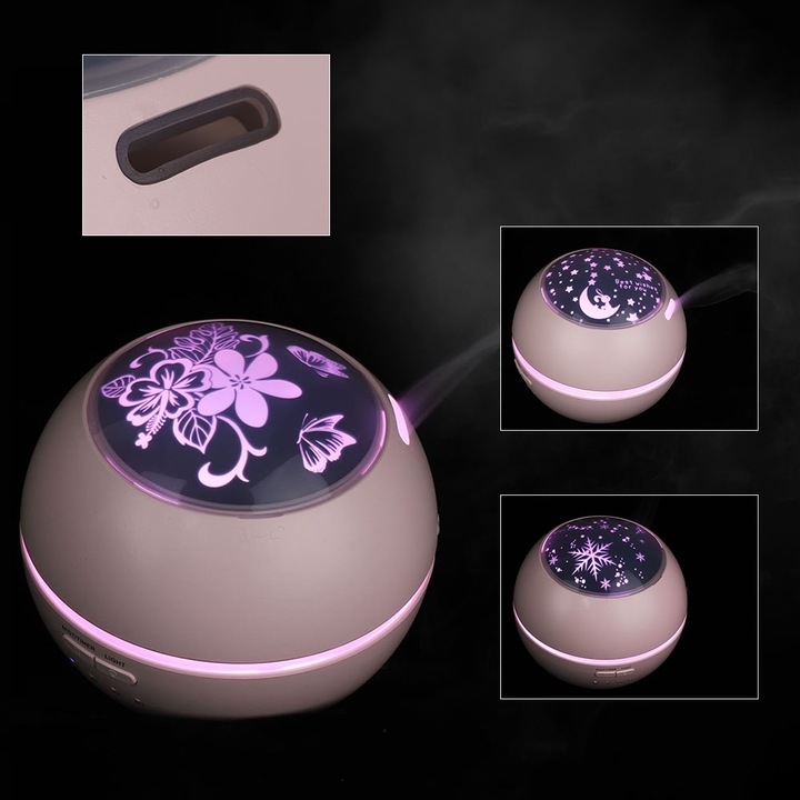 Hűsködös párásító, longziming, rózsaszín, 100ml, 12x12x16.8cm