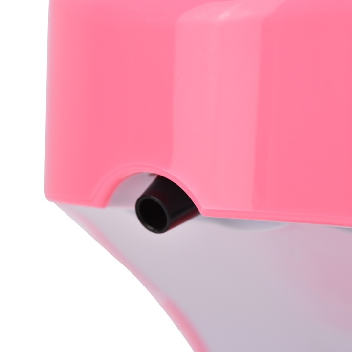 Automata habszappan adagoló 500ml, longziming, vízálló, fehér vagy rózsaszín, mérete 13x9,5x18,5cm