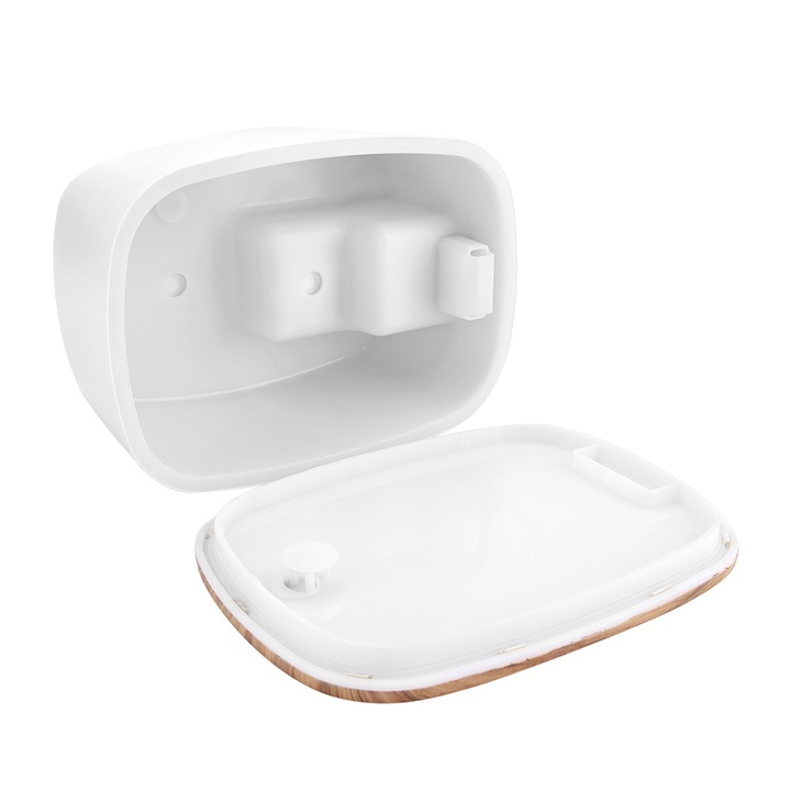 Longziming aromaterápiás párásító, 1,8 literes, fehér, éjszakai fényekkel, 3 permetezési szinttel