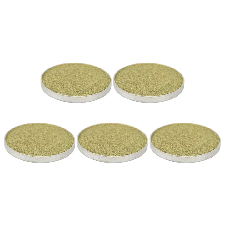 Set 5 bucati fard de pleoape monocolor DIY, pigmentat pentru paleta goala, Enforose