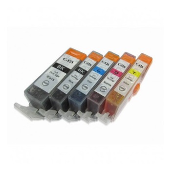 Set 5 cartuse Canon compatibile PGI525/CLI526Bk/CLI526C/CLI526M/CLI526Y Set 5 cartuse Canon compatibile PGI525/CLI526Bk/CLI526C/CLI526M/CLI526Y