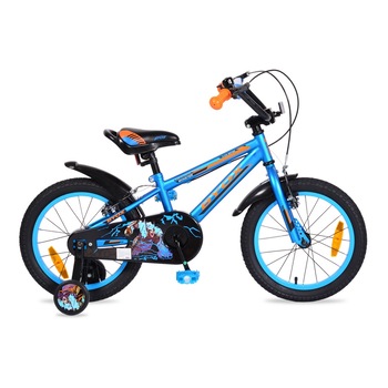 Bicicleta pentru baieti Byox Monster Blue 16 inch Bicicleta pentru baieti Byox Monster Blue 16 inch