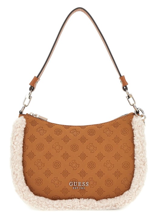 Geanta dama Guess HWPG94 97020, piele ecologica, 29x19x10cm, culoare cognac