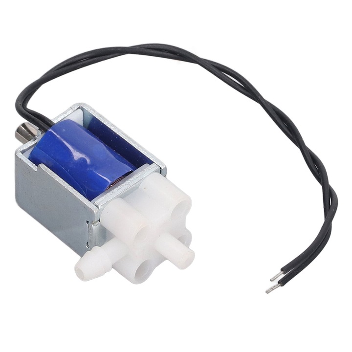 Enforose mágnesszelepes kipufogószelep, 2 állású, 3 utas, gyors reagálású, 3 mm, műanyag