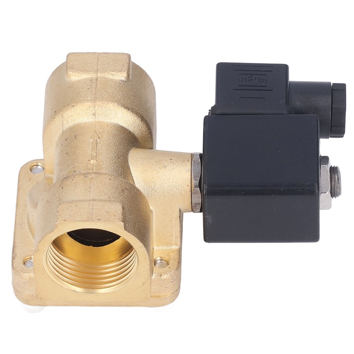 Elektromos réz mágnesszelep G3/4in NC, 2 állású 2 utas, nagynyomású membrán vízhez/levegőhöz