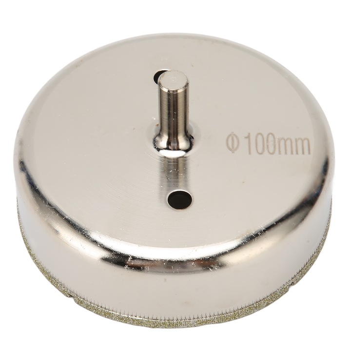 Set de burghie cu diamant 100mm, Enforose, pentru sticla, ceramica, piatra usoara, cutie de depozitare