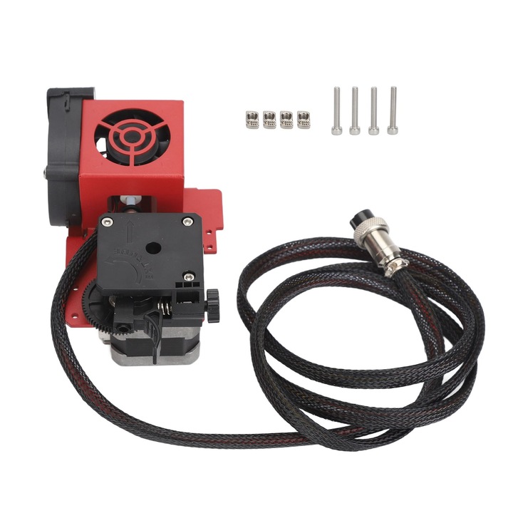 Közvetlen meghajtású extruder készlet 3D nyomtatóhoz, sárgaréz, alumínium, gyors hőelvezetéssel, extruder frissítő készlet PYRAMID, Enforose