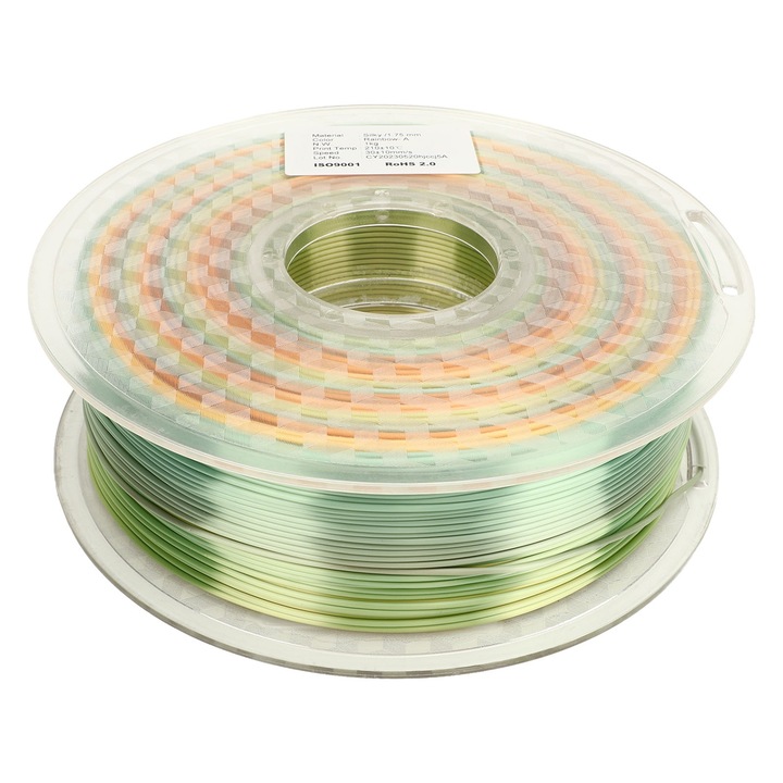 Filament 3D Enforose Rainbow PLA, 1.75mm, multicolor, 1 set