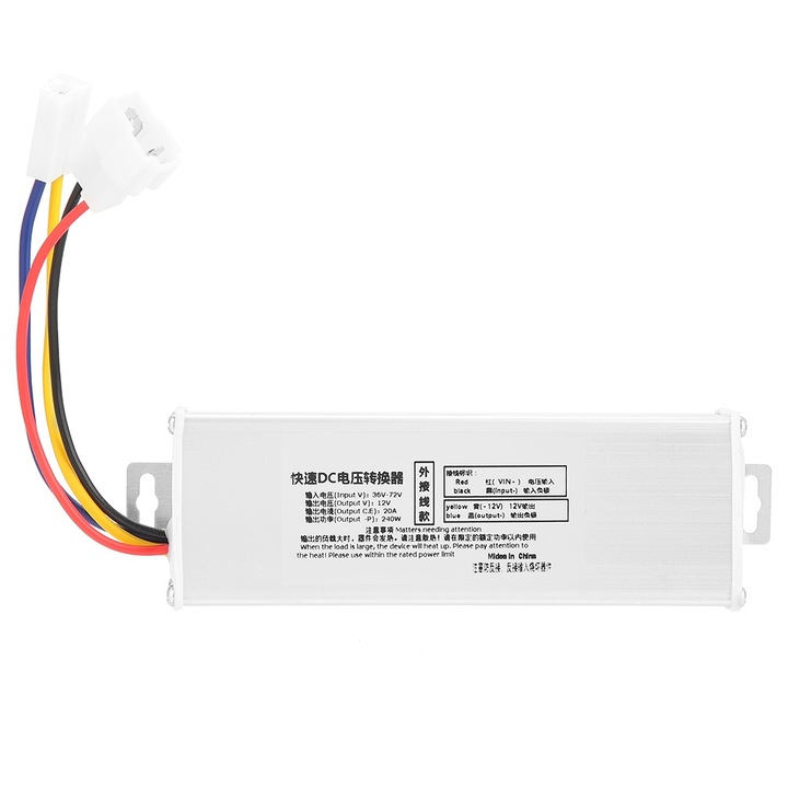 Modul Transformator de tensiune 36-72V la 12V, 20A, 240W, Enforose