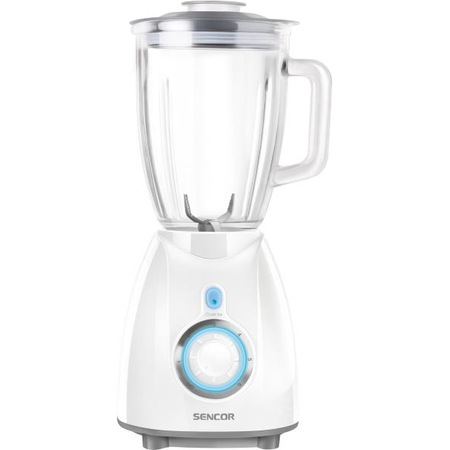 Blender Sencor SBL 5370WH, 500 W, Zdrobire gheata, 1.7 l, Vas Sticla, Functie Pulse, Alb