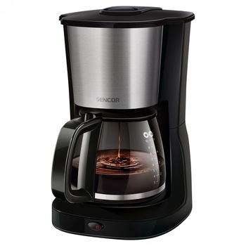 Cafetiera Sencor SCE 3050SS, 1000 W, 1.25l, Recipient Sticla, Negru Cafetiera Sencor SCE 3050SS, 1000 W, 1.25l, Recipient Sticla, Negru