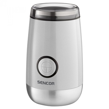 Rasnita de cafea Sencor SCG 2052WH, 150 W, 60 g, Alb Rasnita de cafea Sencor SCG 2052WH, 150 W, 60 g, Alb