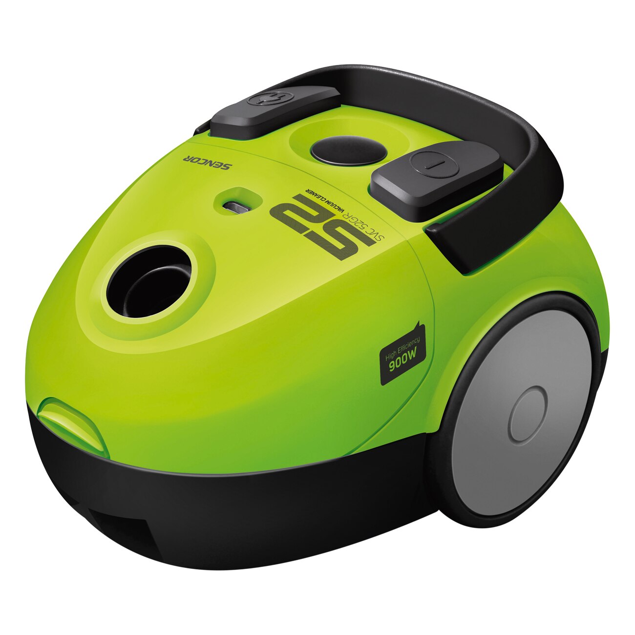 Aspirator cu sac Sencor SVC 52, 900 W, 1.5 l, tub telecopic, Verde