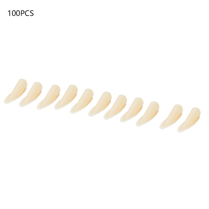 100 db műanyag, kivehető ferde lyukú tipli, Enforose, ferde lyukak helymeghatározására, bézs