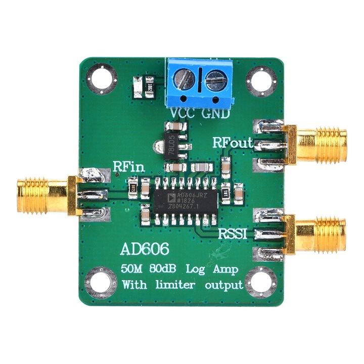 Modul amplificator Enforose, 80dB, consum redus de energie, dimensiuni 42x35mm