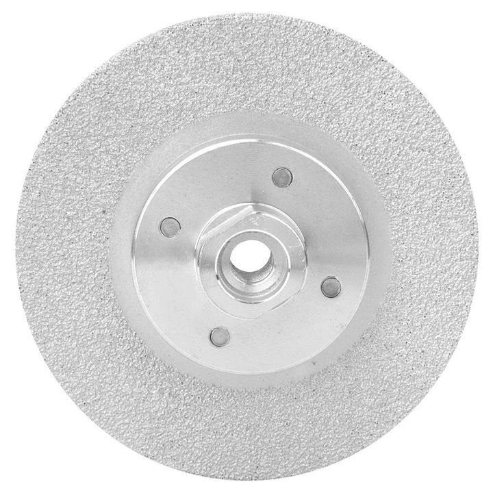 100 mm 46 # Gyémánt vágó fűrészlap vákuumos forrasztású kétoldalas bevonatú csiszolókorong M10 karima