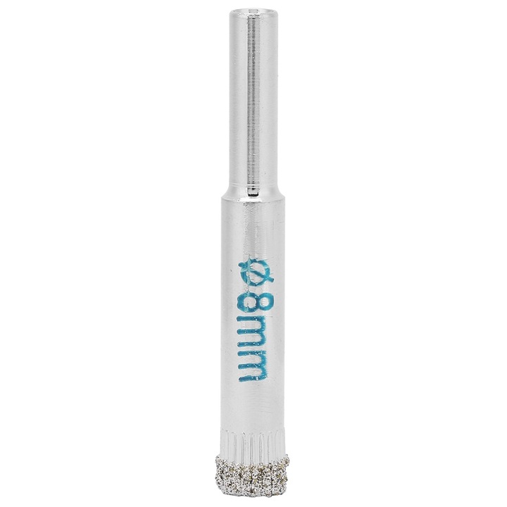 Fierastrau cu gaura din carbura cimentata Deschizator de gauri pentru burghie pentru ceramica, marmura, ciment, granit (8 mm)