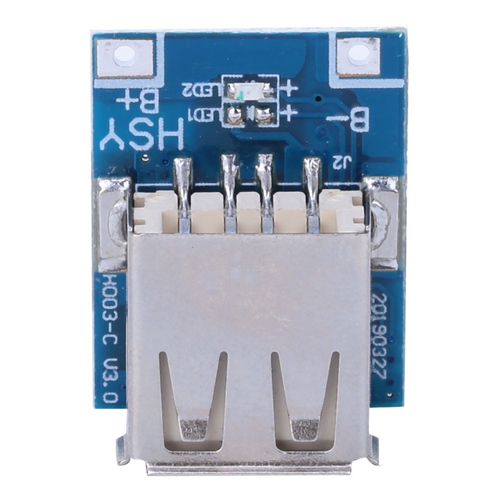 Set 10 buc. Modul de sursa de alimentare Boost 5V 1A, Enforose, protectie pentru incarcare USB