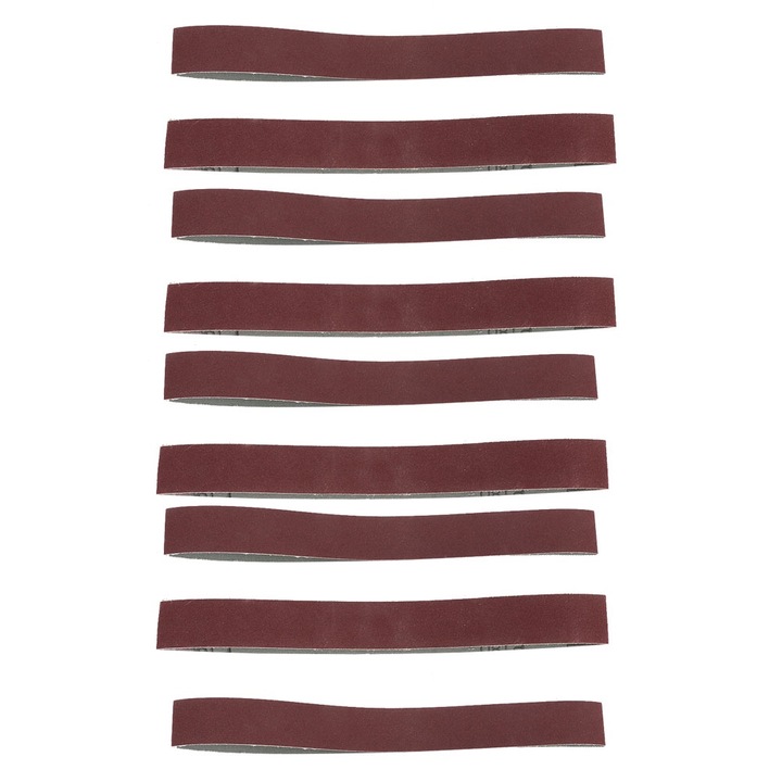 Csiszolószalag alumínium, 10 darab, Enforose, 30mm x 533mm, 320 szemcse