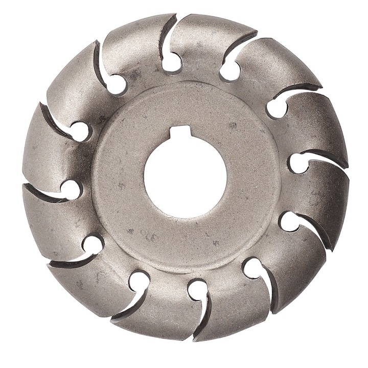 Disc de polizare cu 12 dinti, Enforose, otel mangan, 6.5x0.7cm, pentru lemn