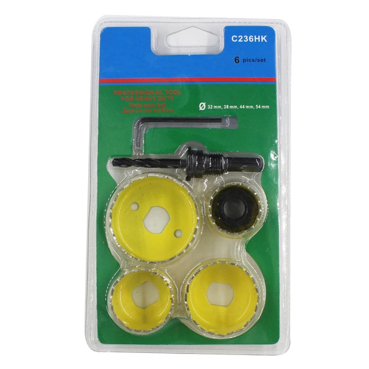 Instrument de gaurire 32/38/44/54mm (galben)