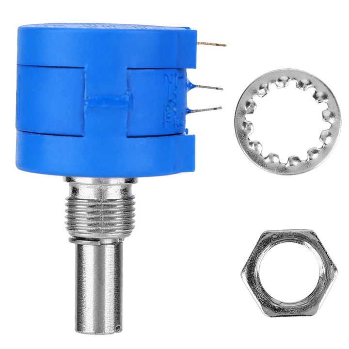 Potentiometru de reglare fina Enforose, 10KO, tip liniar, mic, zgomot redus