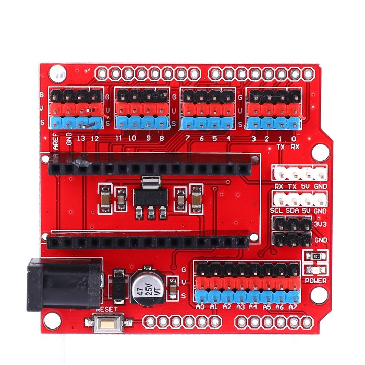 Placa expansiune Iesire 3,3 V 1 intrare servoalimentare 14 pini I/O Adaptor terminal pentru controler Enforose