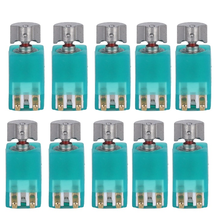 Set 10 micromotoare cu vibratii, Enforose, 1-3,7V, 5400RPM, 4x8mm