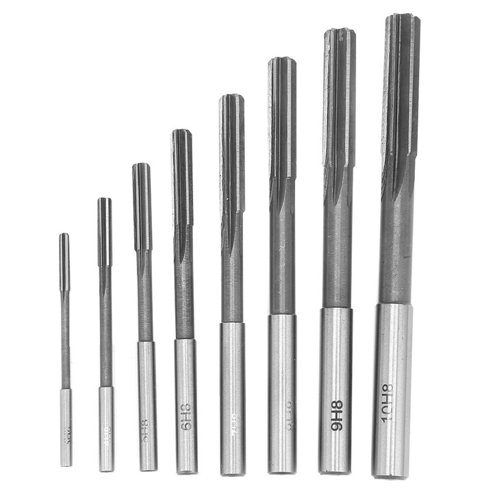 Set 8 burghie HSS Enforose, 3-10mm, pentru prelucrarea metalelor si lemnului