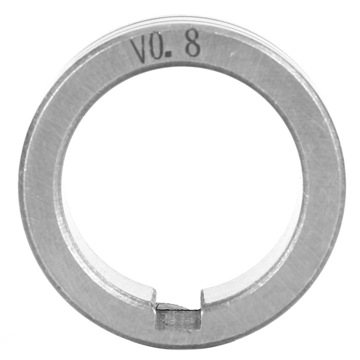 Rola de alimentare cu sarma de otel 0,8/1,0/1,2 Roata de ghidare de alimentare a sarmei de sudare cu dimensiuni duble (0,8-1,2 mm)