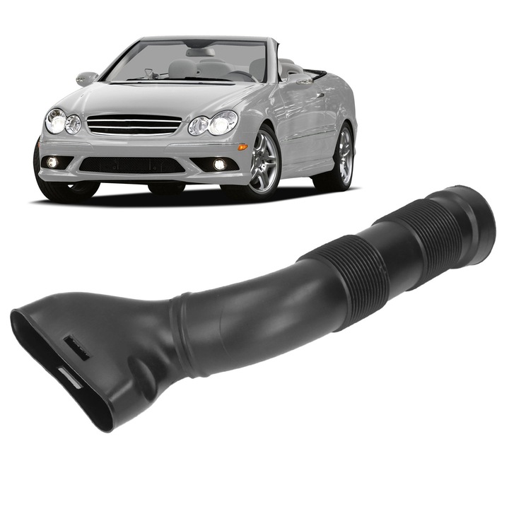 Jormftte bal oldali levegőbeömlő cső, 209-528-03-07, Mercedes-Benz C55 AMG, 5.5L, 2006