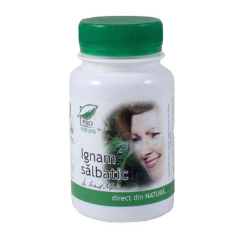 Ignam salbatic 60 capsule Ignam salbatic 60 capsule