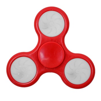 Jucarie antistres spinner PNI Speedy Red LED culoare rosu cu lumini LED Jucarie antistres spinner PNI Speedy Red LED culoare rosu cu lumini LED
