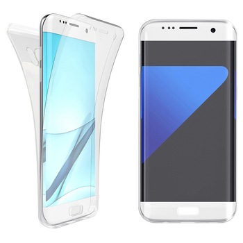 Husa 360°, Ultra Slim, Samsung Galaxy S7 Edge, Transparent Husa 360°, Ultra Slim, Samsung Galaxy S7 Edge, Transparent