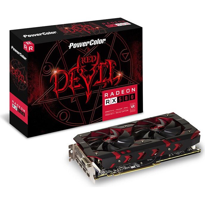 Placa video PowerColor RED DEVIL Radeon RX 580 8GB - eMAG.ro