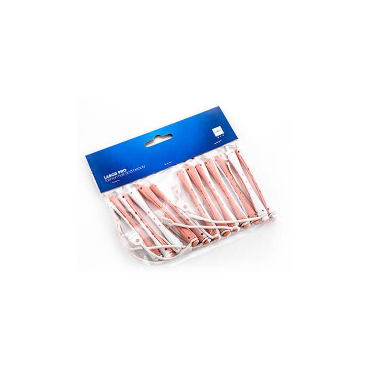 Bigudiu lung pentru permanent alb-bej