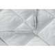 Pilota matlasata Alcam, 220x200 cm, microfibra, 150 g/mp, nivel de caldura scazut
