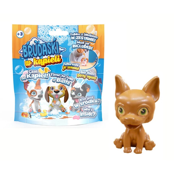 Комплект фигурки Brudaski в банята, EPEE, 14x13x5.5см,