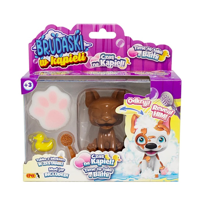 Комплект фигурки на животни за вана, EPEE, 3+ години, Многоцветен